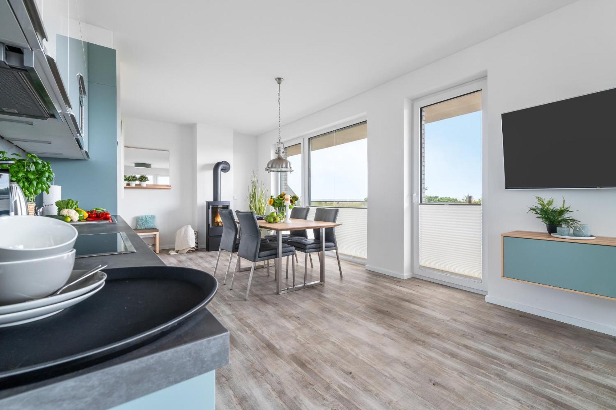 Beachterraceone - Eg, Meerblick, Terrasse, Kamin, Sauna Olpenitz Exterior photo